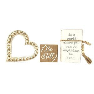 Tabletop Decor - Set of Three (3)